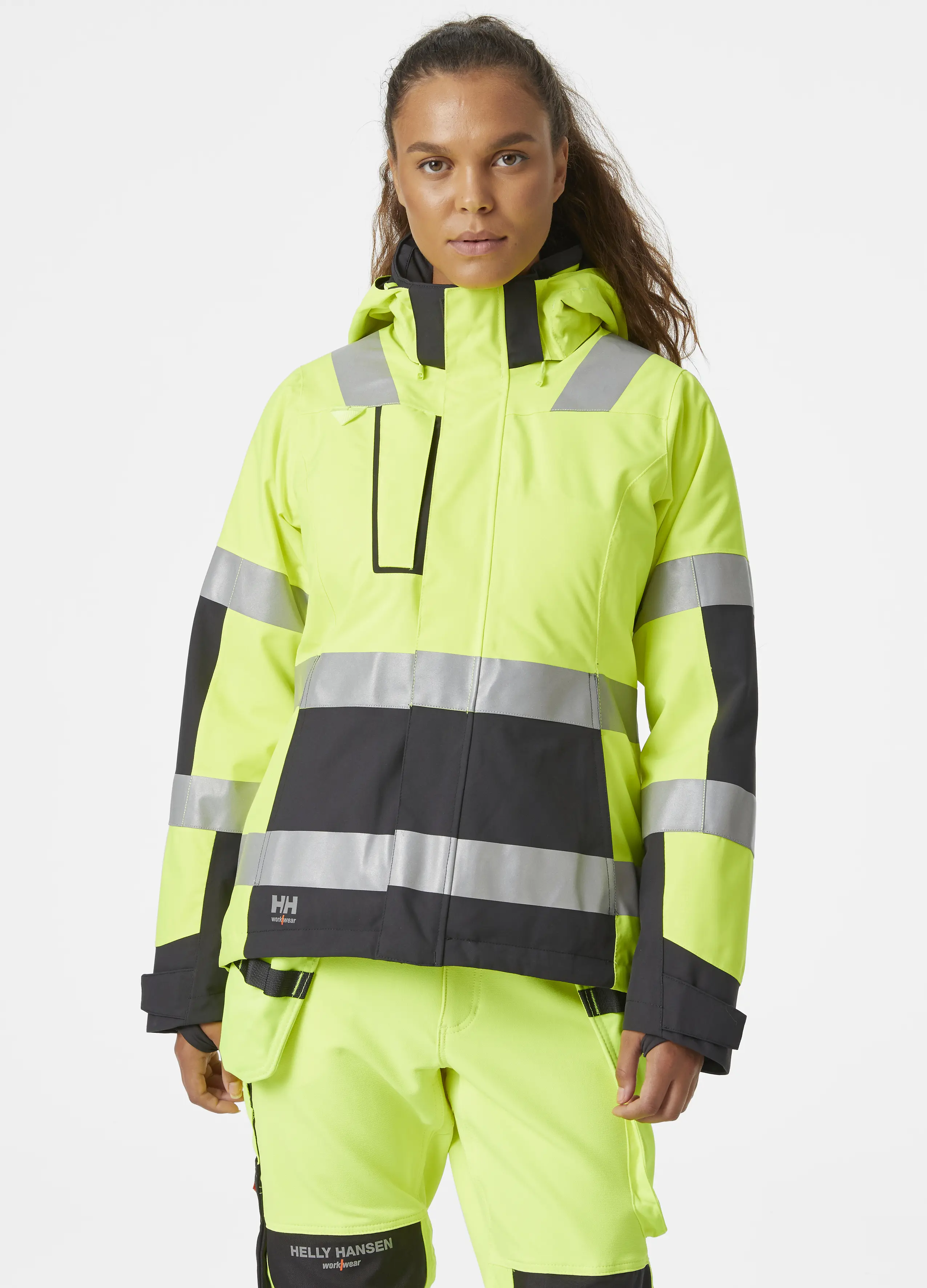 W LUNA HI VIS WINTER JACKET