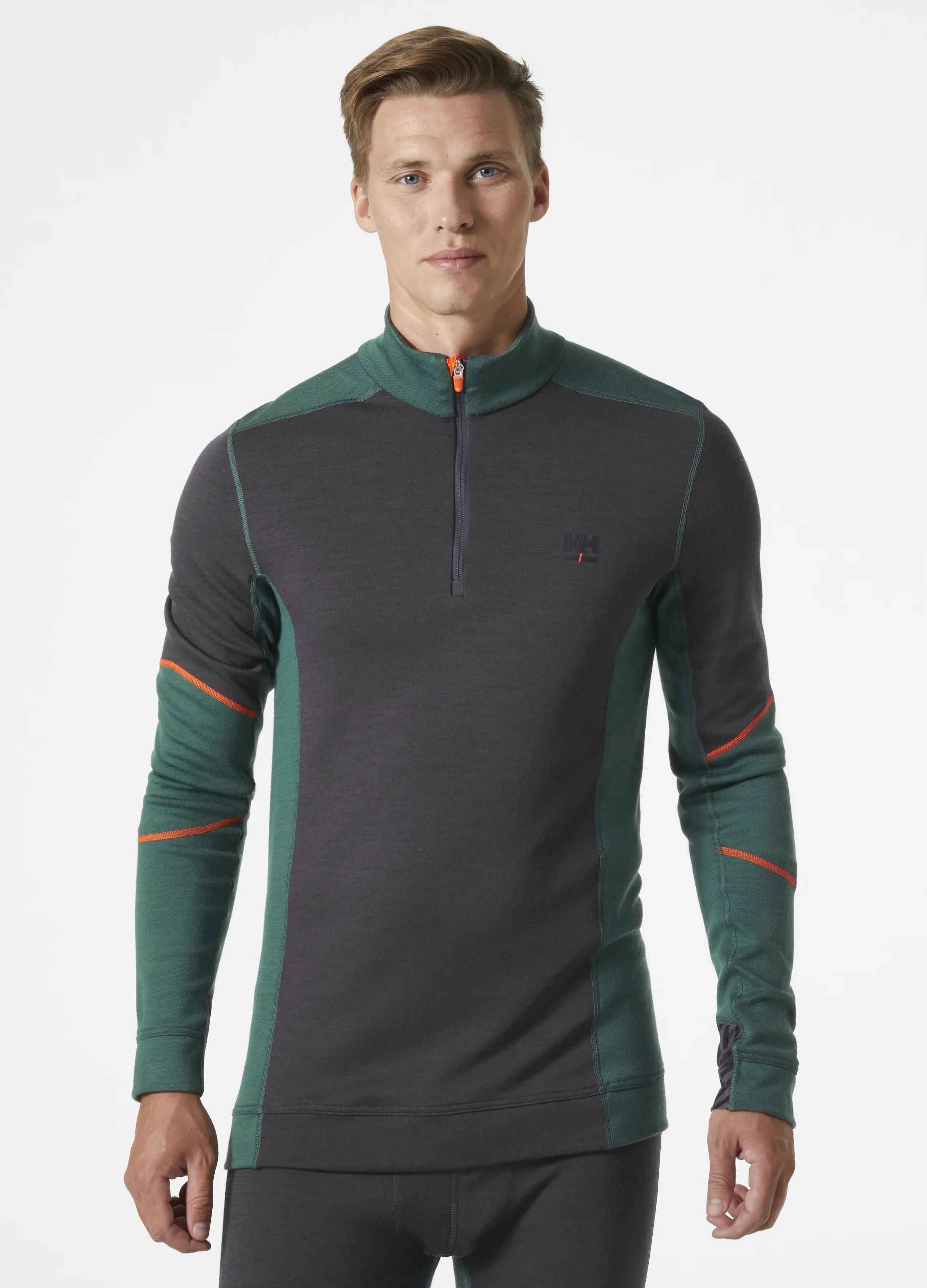 HH LIFA MERINO HALF ZIP