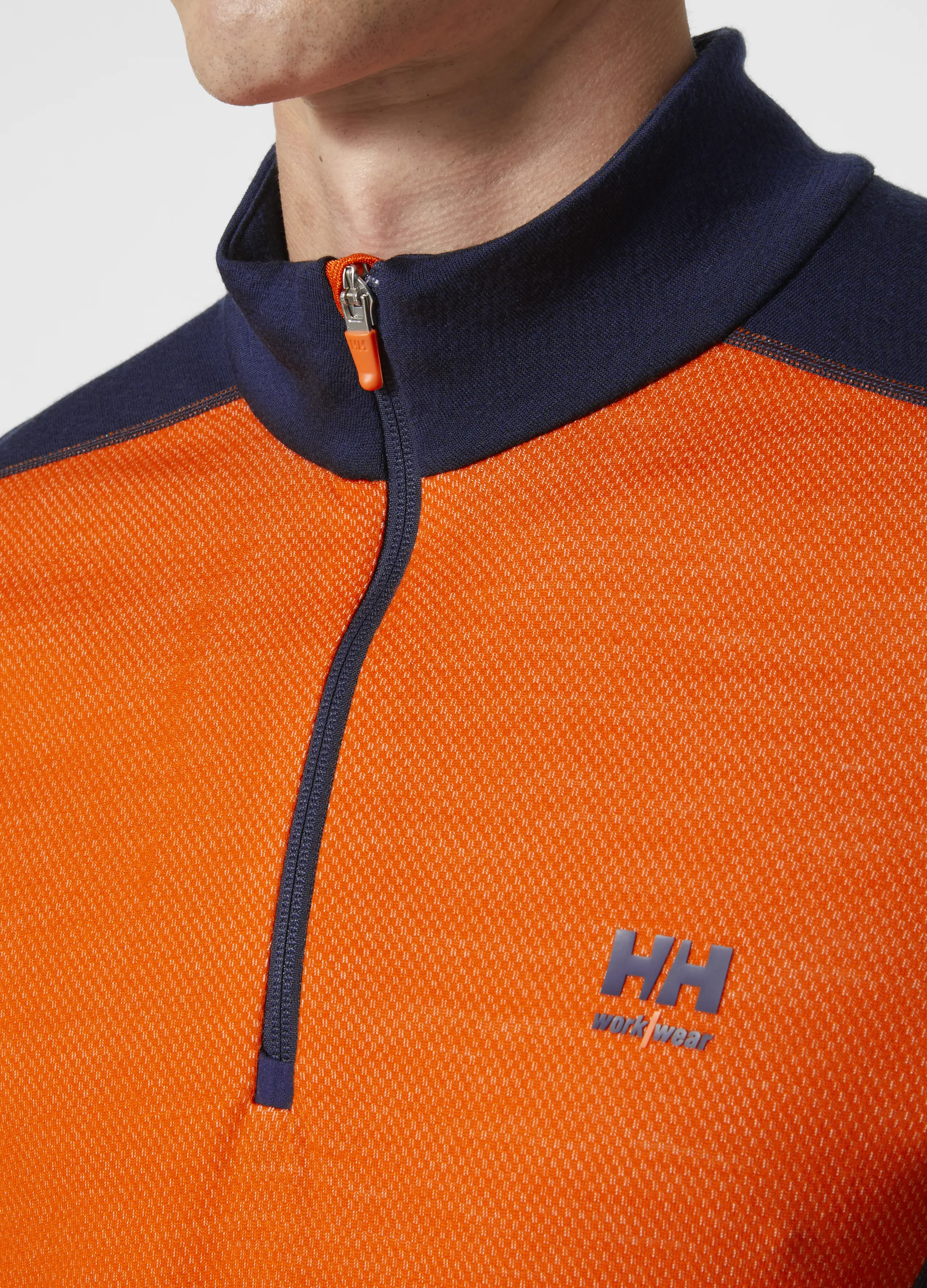 HH LIFA MERINO HALF ZIP