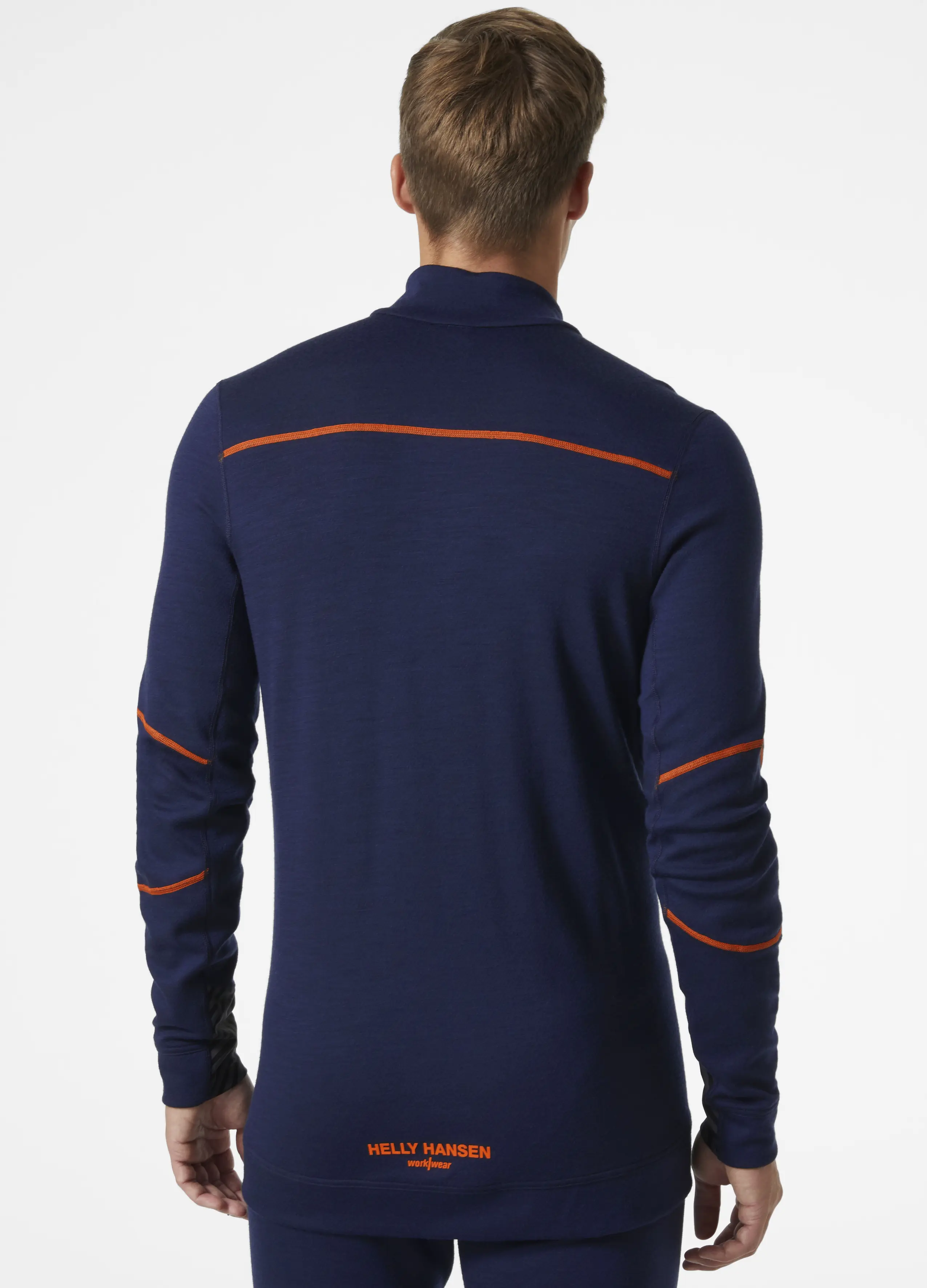 HH LIFA MERINO HALF ZIP