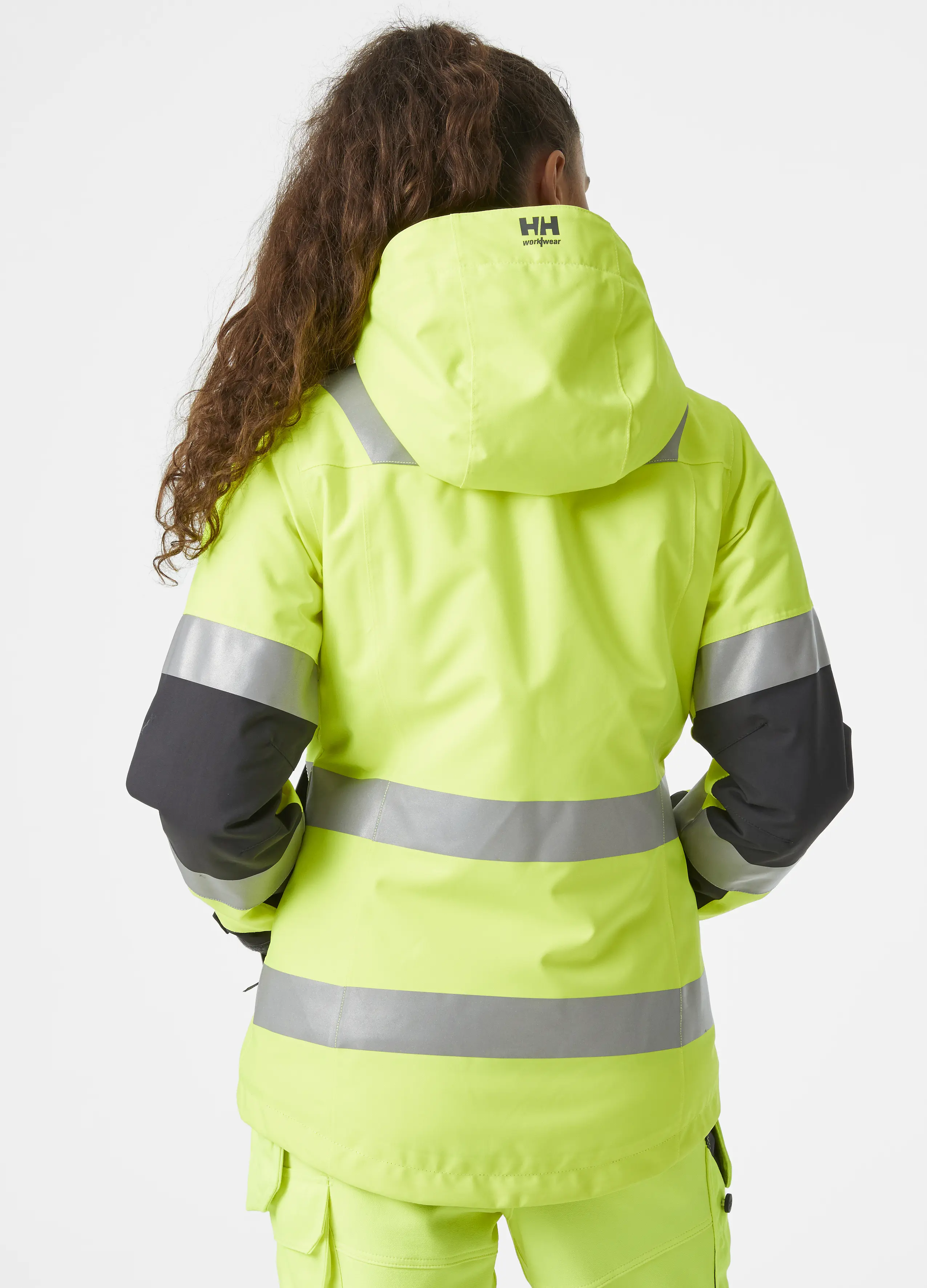 W LUNA HI VIS WINTER JACKET