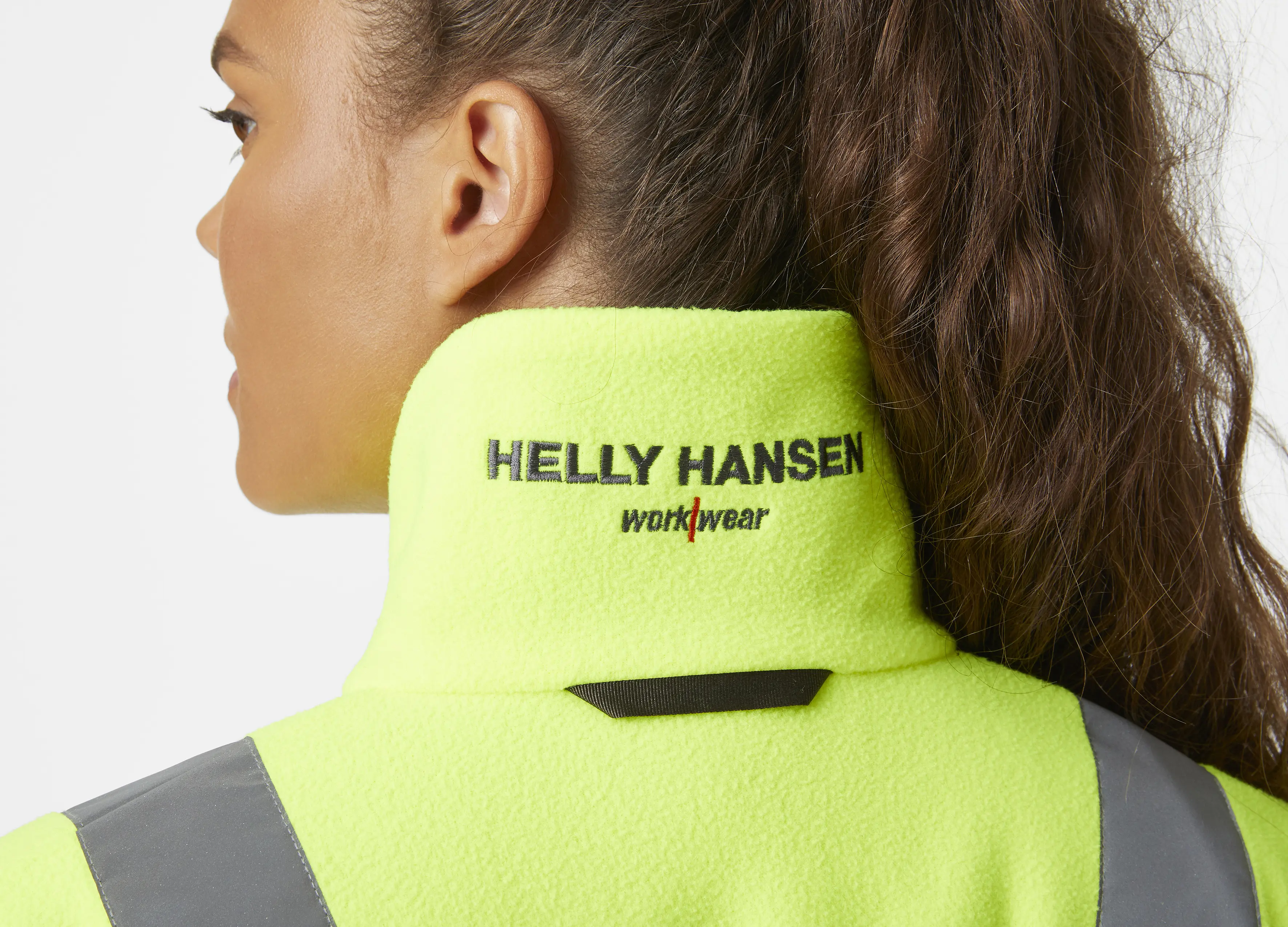 W LUNA HI VIS FLEECE JACKET