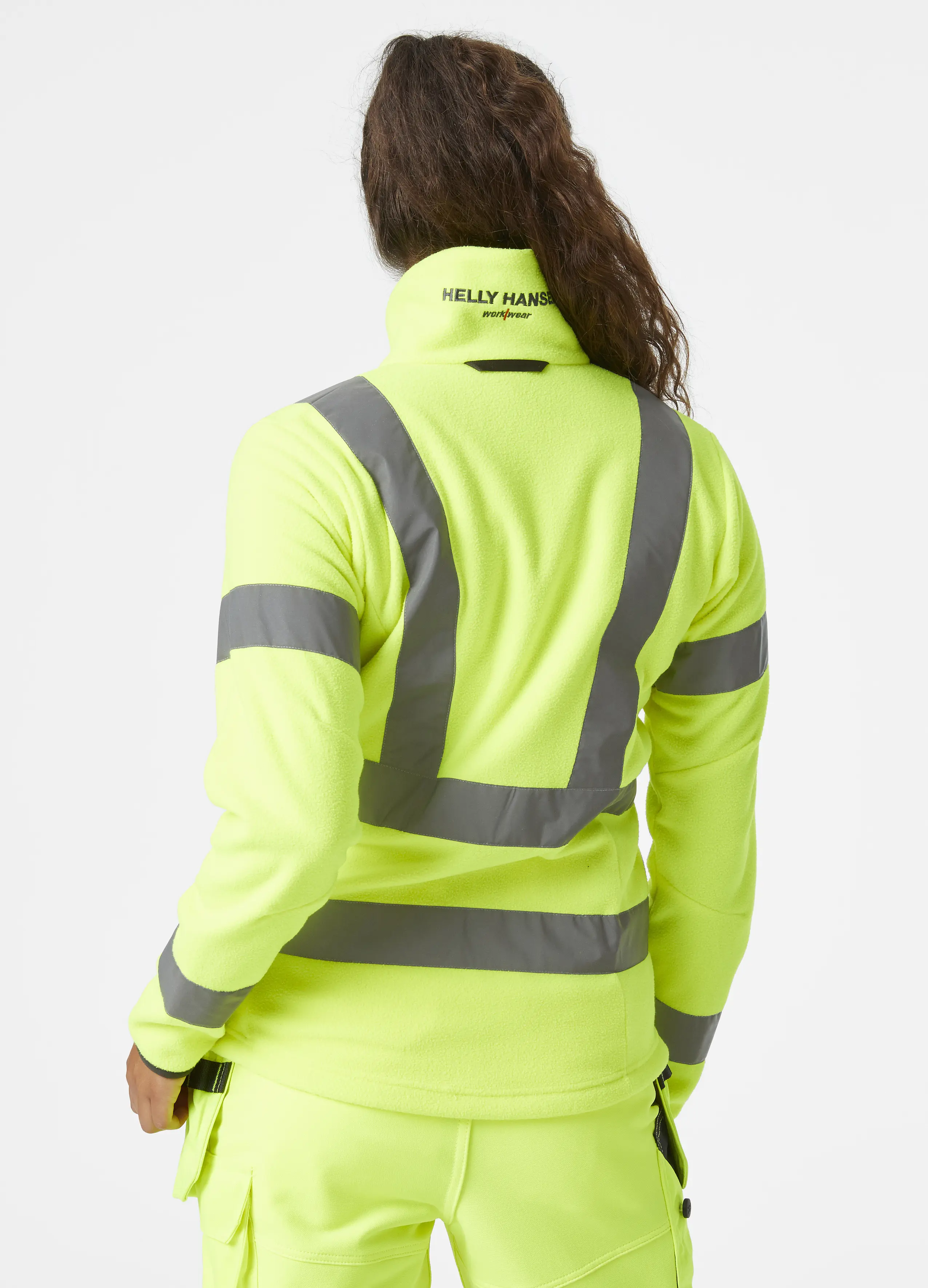 W LUNA HI VIS FLEECE JACKET