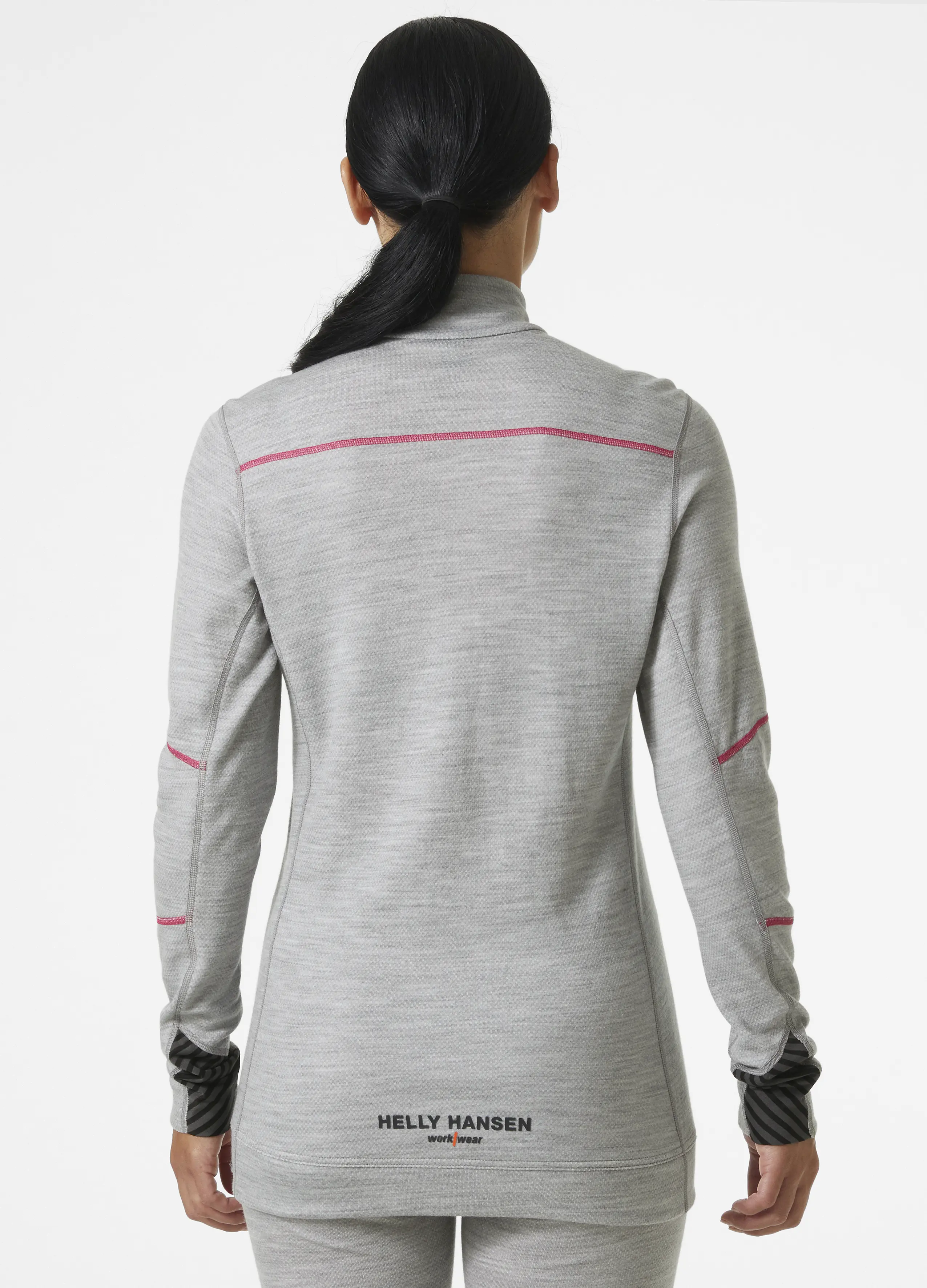 W HH LIFA MERINO HALF ZIP