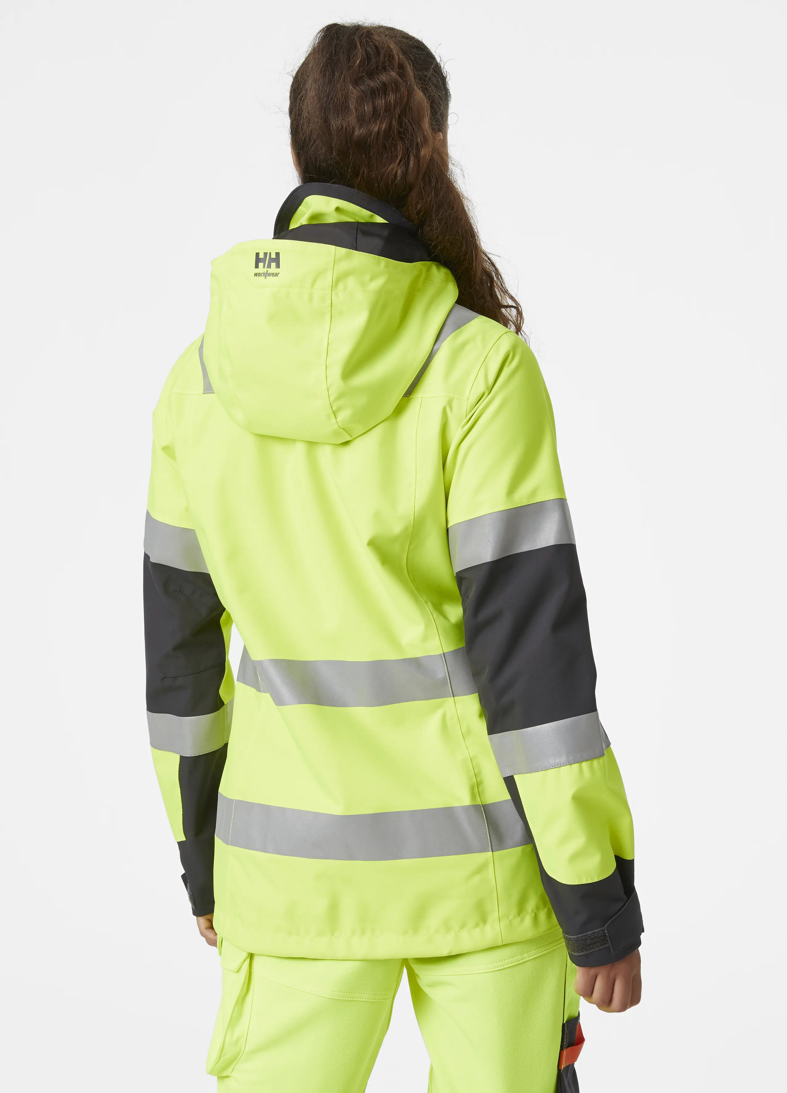 W LUNA HI VIS SHELL JACKET