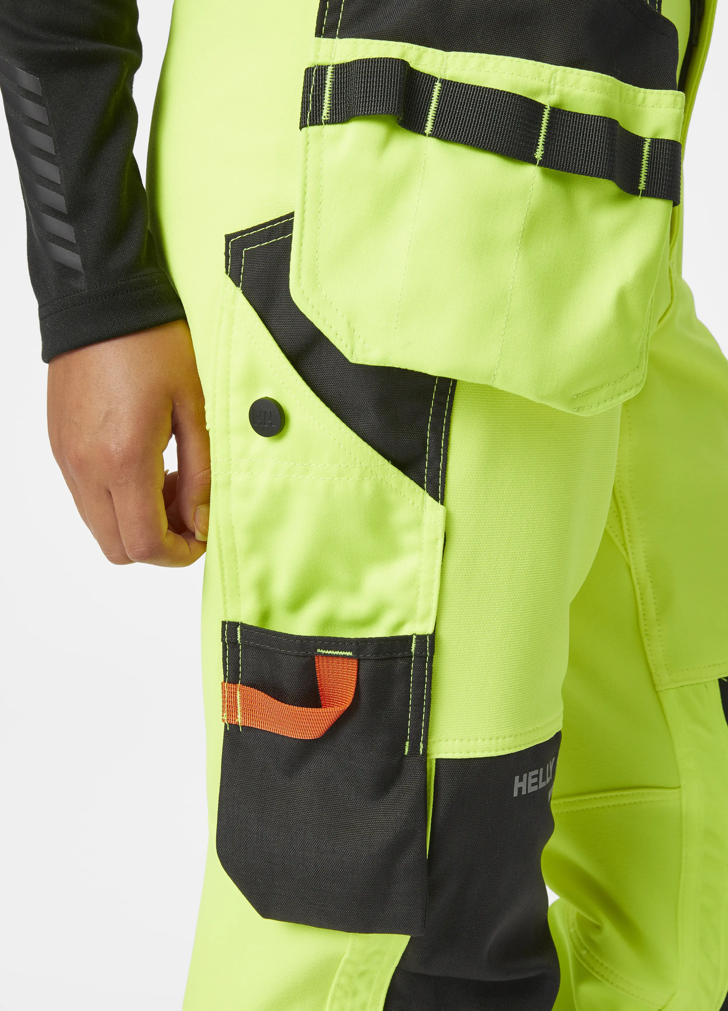 W LUNA HI VIS CONS PANT CL 2